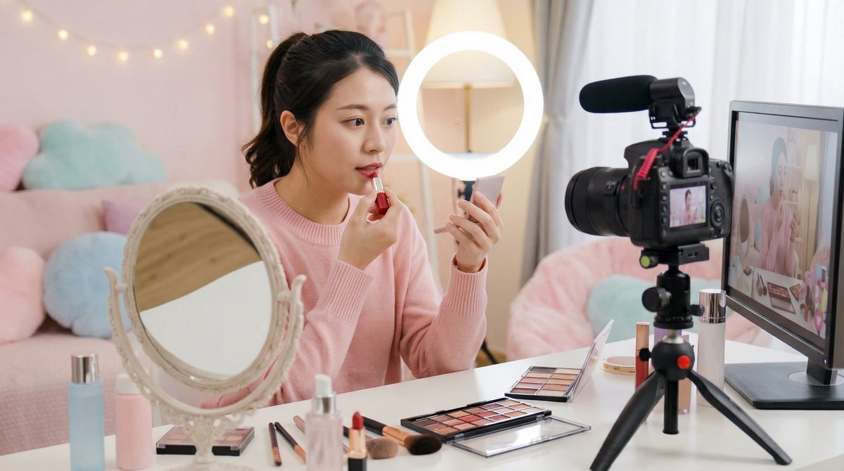 女神视频美妆教程视频